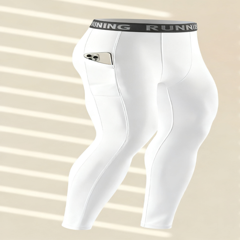Compression Long Pant - 가을 마라톤을 위한 남성용 러닝 컴프레션