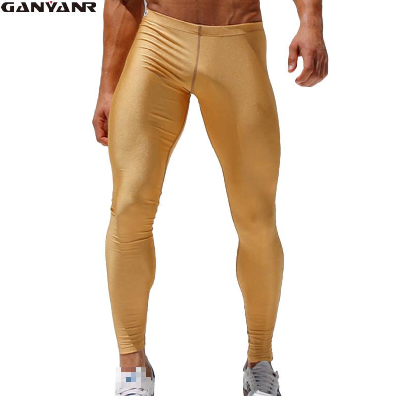 Compression Long Pant - GANYANR 브랜드 남성 스웨트 팬츠 스포츠
