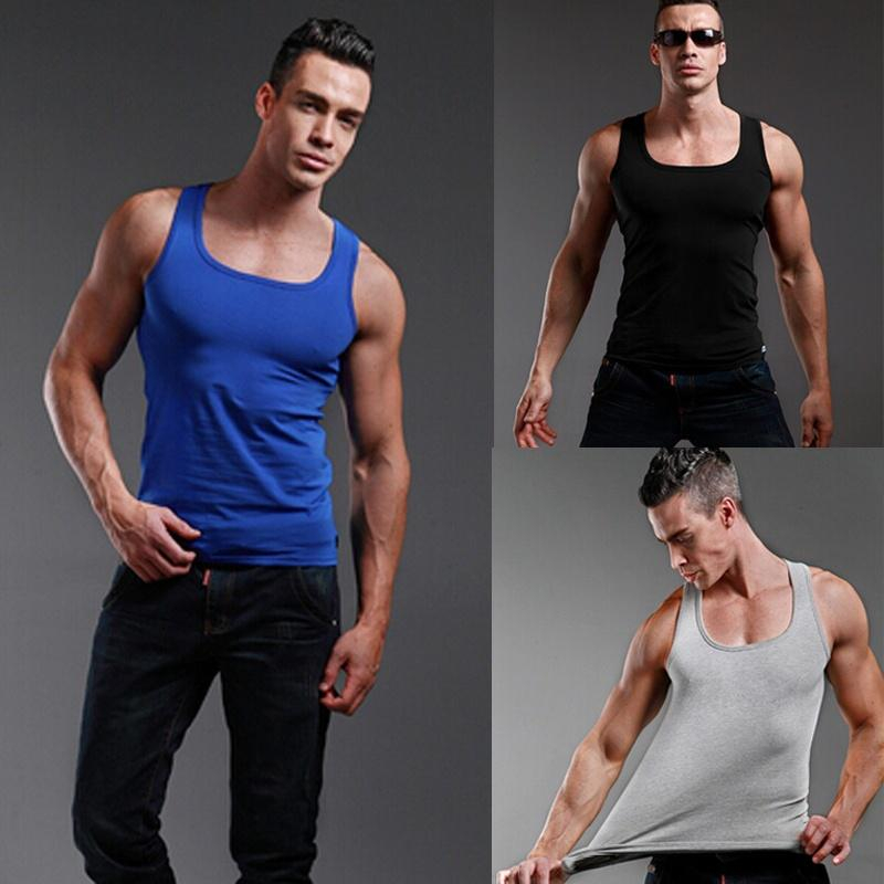 남성 스포츠 조끼 민소매 스퀘어 넥 보디 빌딩 탱크 탑 - Sleeveless Undershirt 리뷰 및 가격