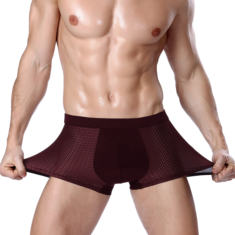 L-8XL 플러스 Banboo 섬유 남성 속옷 남성 복 - Boxer Shorts Modal 리뷰 및 가격