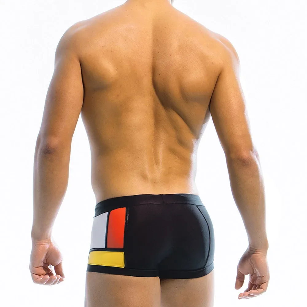남성용 컬러 블록 수영 브리프 복서 수영복, 서핑 반바 - Boxer Shorts Modal 리뷰 및 가격