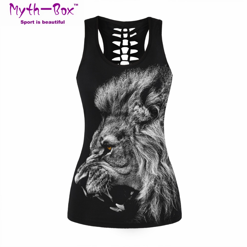 여성 스포츠 베스트 배드 캣 프린트 민소매 셔츠 요가용 - Sleeveless Undershirt 리뷰 및 가격
